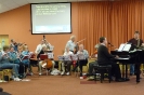 The Band rehearsing with Damien Smith