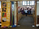 The Saint Michael's Singers rehearsing