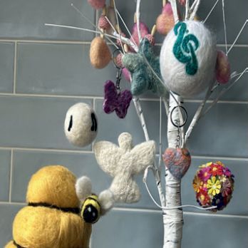 Needle felting