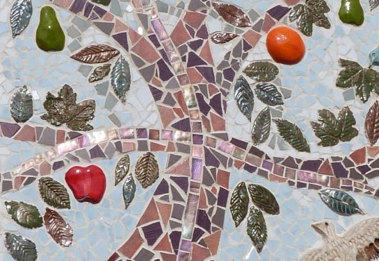 Tree of life mosaic detail 1